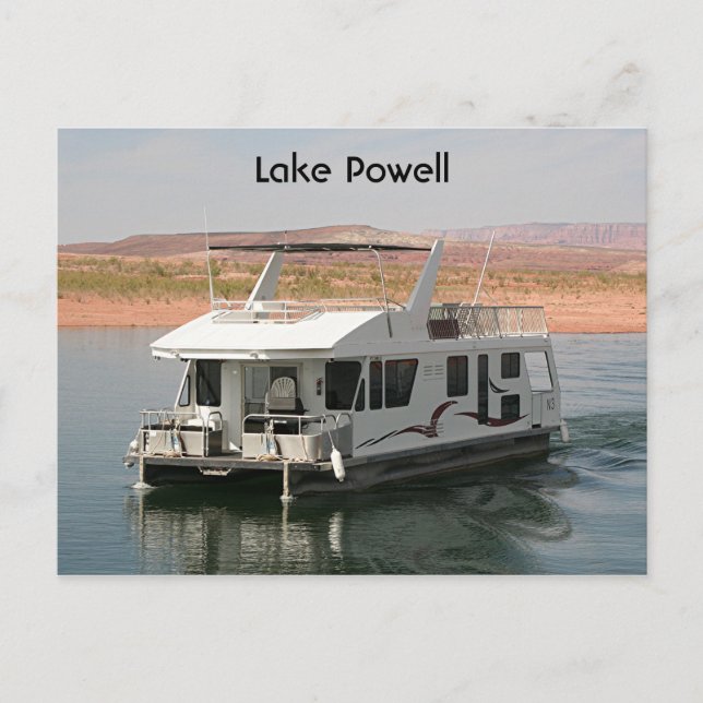 Cartão Postal Lago Powell: Agregado doméstico, Arizona, EUA 5 (Frente)