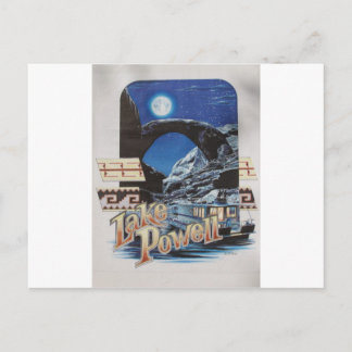 Cartão Postal Lago Powell Moonlite - Cena
