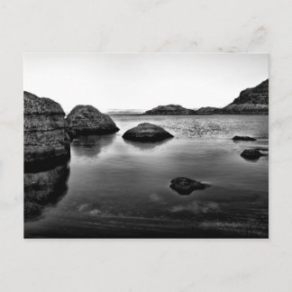 Cartão Postal Lago Pyramide Nevada ao nascer do sol