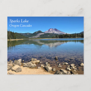 Cartão Postal Lago Sparks, OR