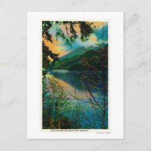 Cartão Postal Lago Sutherland New Port Angeles, WA