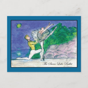 Cartão Postal Lago Swan Odette