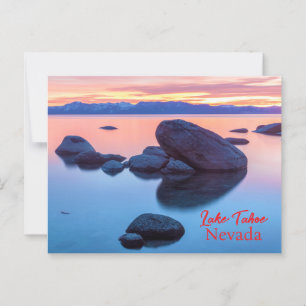 Cartão Postal Lago Tahoe