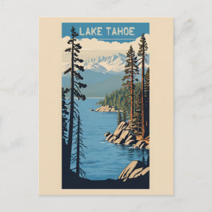 Cartão Postal Lago Tahoe