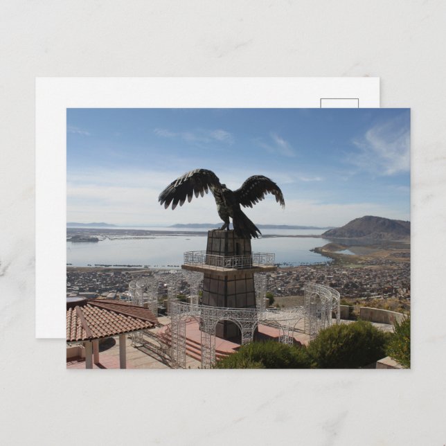 Cartão Postal Lago Titicaca Puno Peru (Frente/Verso)