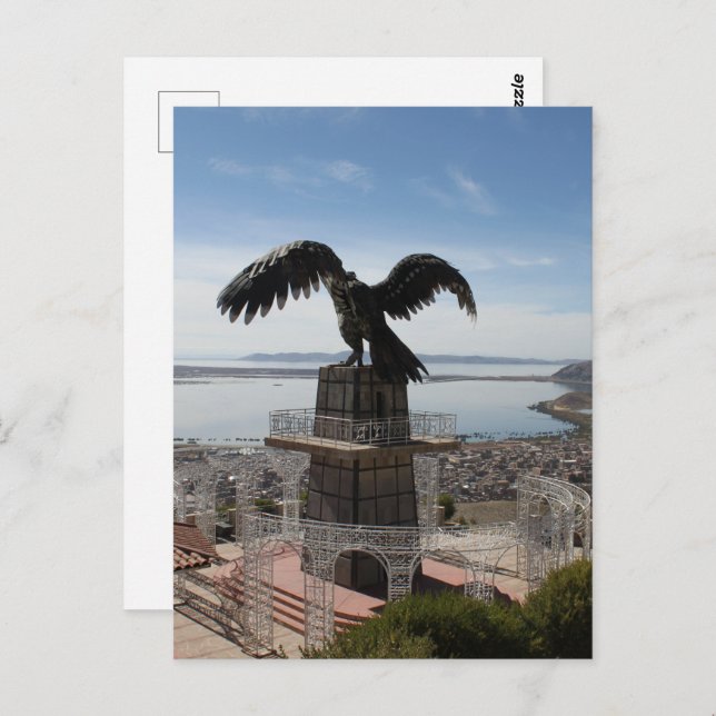 Cartão Postal Lago Titicaca Puno Peru (Frente/Verso)