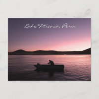 Lago Titicaca Sunset no Peru