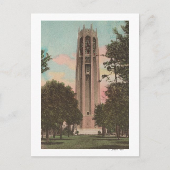 Cartão Postal Lago Wales, FL - Visão Exterior do Cantor (Frente)