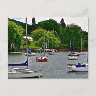 Cartão Postal Lago Windermere Inglaterra