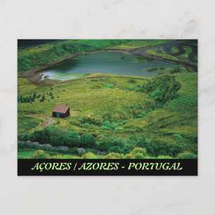 Cartão Postal Lagoa do Carvao - Açores