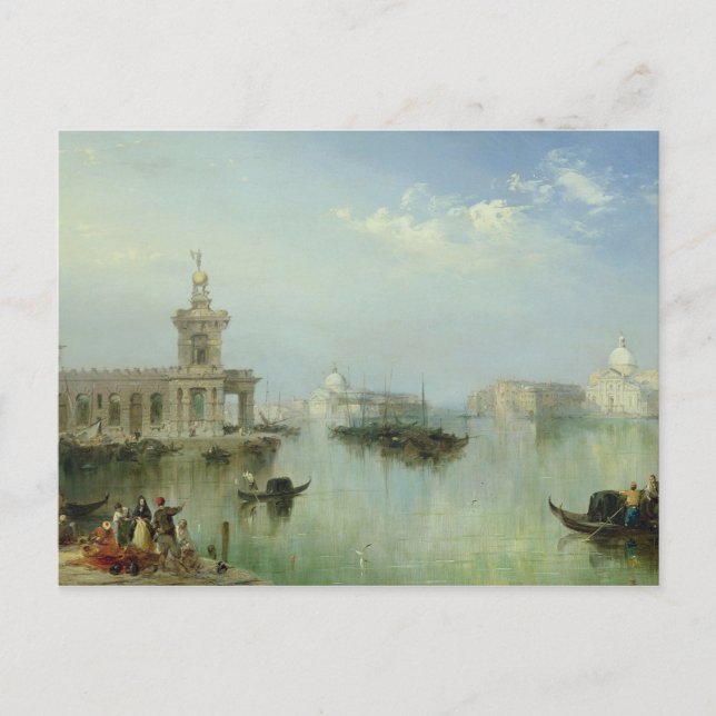 Cartão Postal Lagoa veneziana (Frente)