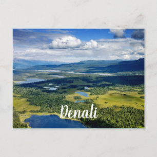 Cartão Postal Lagos Cênicos de Denali
