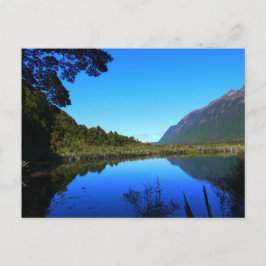 Cartão Postal Lagos Espelhos : Milford Sound : Carro Postal Nova