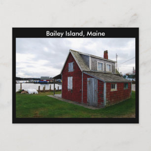 Cartão Postal Lagosta, Ilha Bailey, Maine