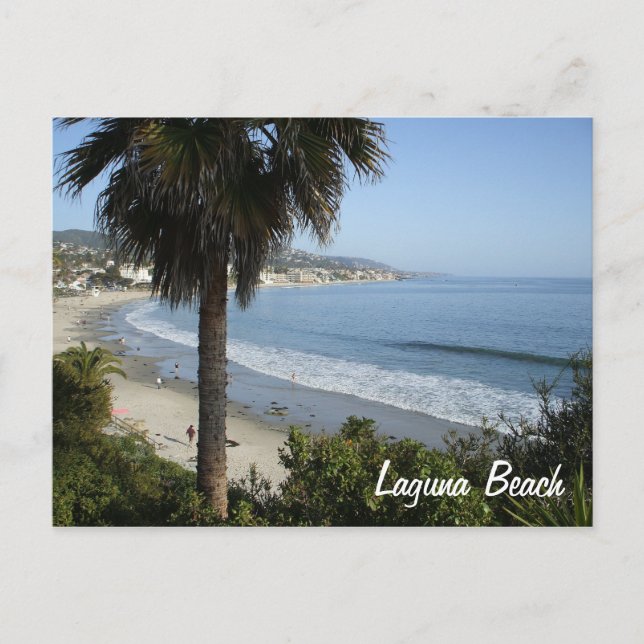 Cartão Postal Laguna Beach postcard (Frente)