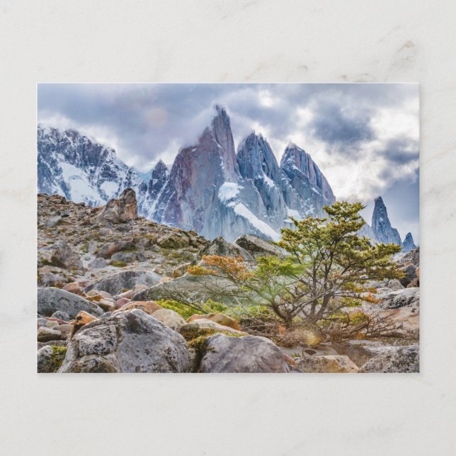 Cartão Postal Laguna Torre El Chalten Argentina (Frente)