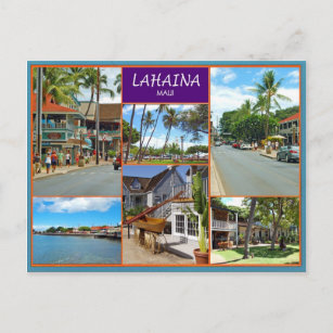 Cartão Postal Lahaina Maui
