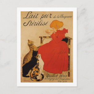 Cartão Postal Lait Pur de la Vingeanne Sterilize