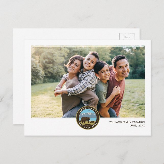 Cartão Postal Lake Clark National Park (Frente/Verso)