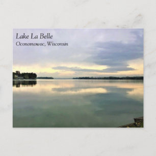 Cartão Postal Lake La Belle, Oconomowoc, Wisconsin