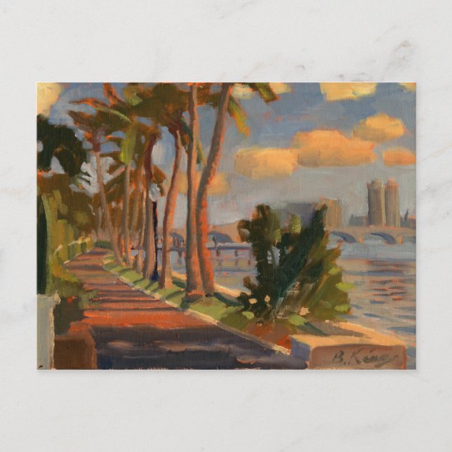 Cartão postal Lake Trail (Frente)