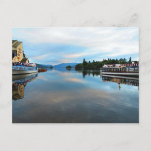 CARTÃO POSTAL LAKE WINDEMERE, DISTRITO LAKE - REINO UNIDO