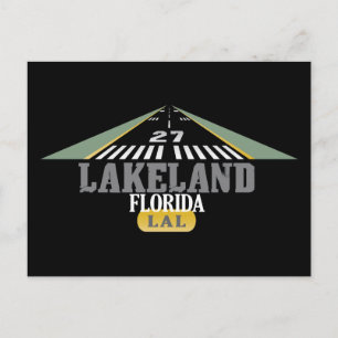 Cartão Postal Lakeland FL - Passagem Aeroportuária