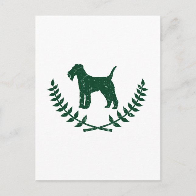 Cartão Postal Lakeland Terrier (Frente)