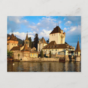 Cartão Postal Lakeside Chateau