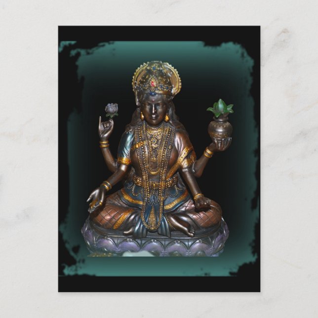 Cartão Postal Lakshmi (Frente)