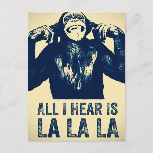 Cartão Postal LaLaLa (Frente)