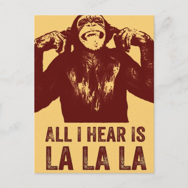 Cartão Postal LaLaLa (Frente)