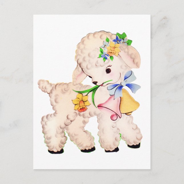 Cartão Postal Lamb (Frente)