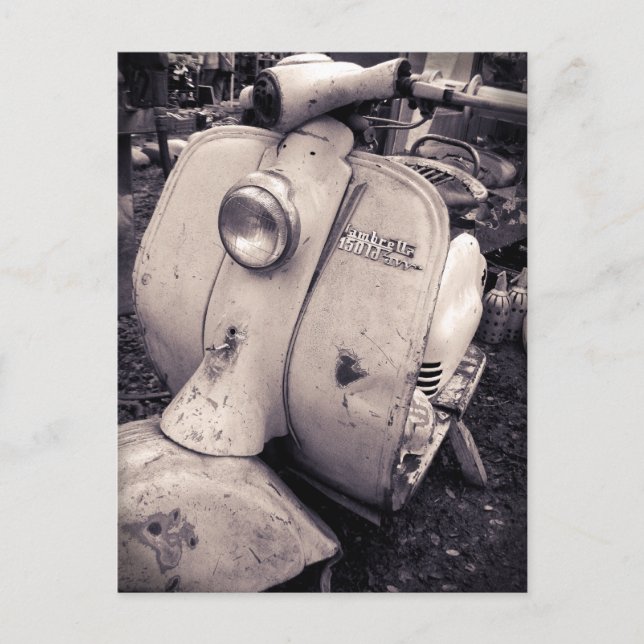 Cartão Postal Lambretta 150 (Frente)