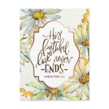 Lamentações 3:22 Seu Amor Fiel Nunca Termina