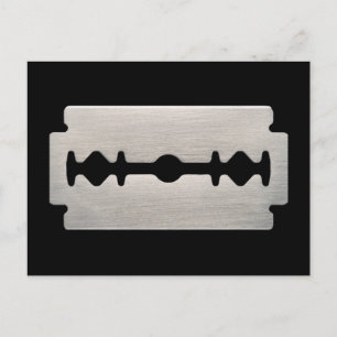 CARTÃO POSTAL LÂMINA DE BARBEAR PUNK ROCKER