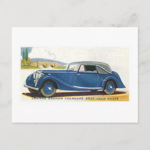 Cartão Postal Lammas Graham Foursome Drop Head Coupe