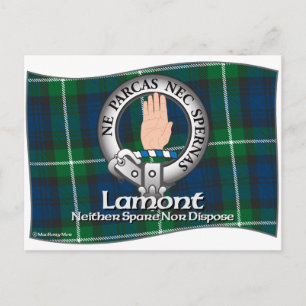 Cartão Postal Lamont Clan