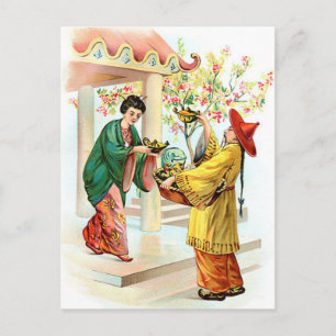 Cartão Postal Lâmpada de Aladim