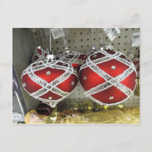 Cartão Postal Lâmpadas Vermelhos da Loteria