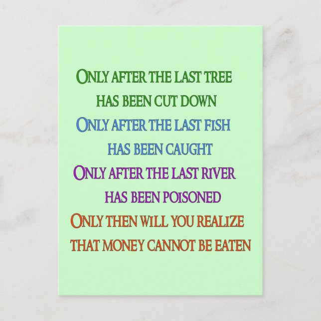 Cartão Postal Lança Planeta (Frente)