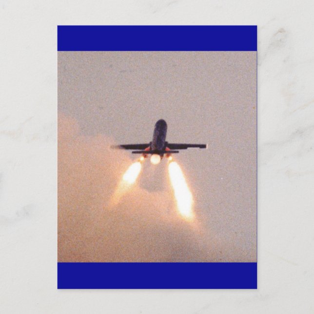 Cartão Postal Lançamento do Falconet (Frente)