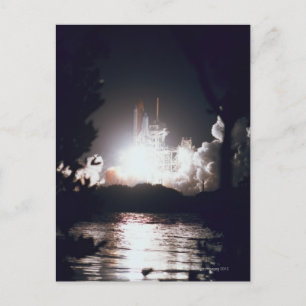 Cartão Postal Lançamento do ônibus espacial