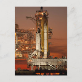 Cartão Postal Lançamento do ônibus espacial Atlantis NASA