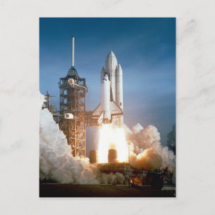 Cartão Postal Lançamento do Ônibus Espacial Columbia