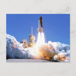 Cartão Postal Lançamento do Shuttle de Detecção