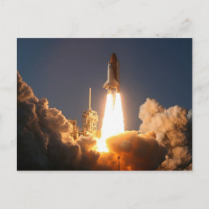 CARTÃO POSTAL LANÇAMENTO DO STS 133 DE DESCOBERTA