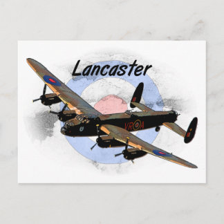 Cartão Postal Lancaster Bomber