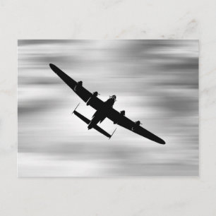 Cartão Postal LancasterBomber.