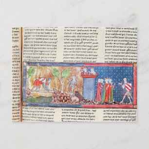 Cartão Postal Lancelot prova seu amor